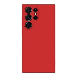 Beline Etui Silicone Samsung S23 Ultra S918 czerwony/red
