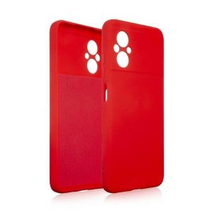 Beline Etui Silicone Xiaomi Poco M5 czerwony/red