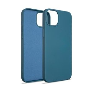 Beline Etui Silicone iPhone 15 Plus / 14 Plus 6.7 niebieski/blue