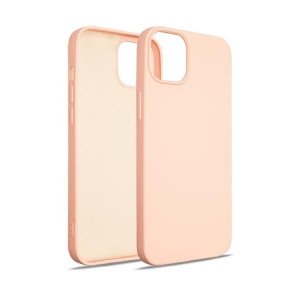 Beline Etui Silicone iPhone 15 Plus / 14 Plus 6.7 różowo-złoty/rose gold