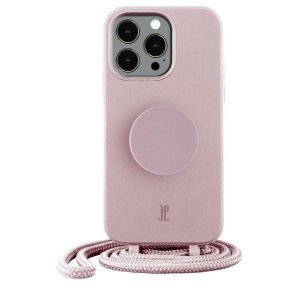 Etui JE PopGrip iPhone 14 Pro Max 6.7 jasno rózowy/rose breath 30191 (Just Elegance)