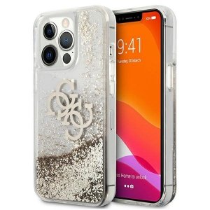 Guess GUHCP13XLG4GGO iPhone 13 Pro Max6,7 złoty/gold hardcase 4G Big Liquid Glitter