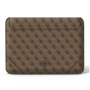 Guess Sleeve GUCS14P4TW 13/14 brązowy /brown 4G Uptown Triangle logo