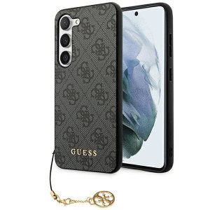 Guess GUHCS24SGF4GGR S24 S921 czarny/black hardcase 4G Charms Collection