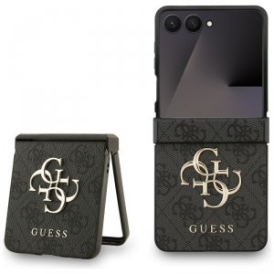 Etui Guess Big 4G Logo Classic Logo do   Samsung Galaxy Z Flip7 czarny