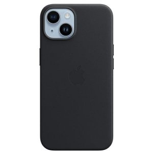 Etui Apple MPP93ZM/A iPhone 14 Plus / 15 Plus 6.7 czarny/midnight Leather Case MagSafe
