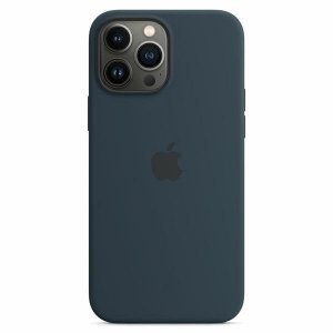 Etui Apple MM2T3ZM/A iPhone 13 Pro Max 6.7 MagSafe błękitna toń/abyss blue Silicone Case