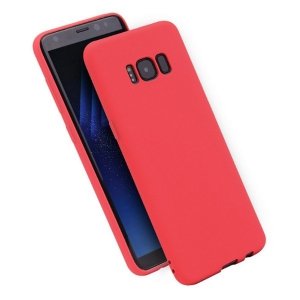 Etui Candy Samsung A730 A8 Plus 2018 cze rwony/red