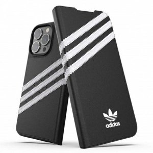 Adidas OR Booklet Case PU iPhone 13 Pro / 13 6,1 czarno biały/black white 47112