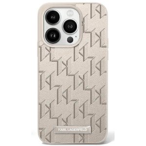 Karl Lagerfeld KLHMP16XPKHPORPE iPhone16 Pro Max 6.9 beżowy/beige hardcase Hot Stamp Magsafe