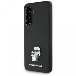 Etui Karl Lagerfeld Saffiano w/ K&C      Metal Logo do Samsung Galaxy A36 czarny