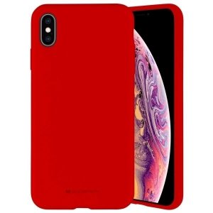 Mercury Silicone iPhone 14 Pro 6,1czerwony/red