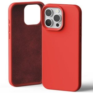 Mercury Silicone iPhone 16 Pro Max 6,9czerwony/red