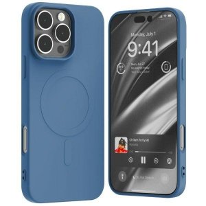 Mercury MagSafe Semi-Silicone iPhone 16Pro Max 6,9 niebieski /blue