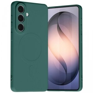 Etui Mercury Semi-Silicone MagSafe do    Samsung Galaxy S26+ zielony