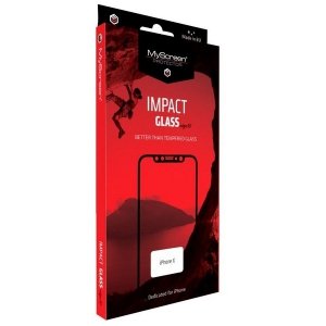 MS ImpactGLASS Edge 3D iPhone 7/8 Plus czarny/black HybrydGlass 8H