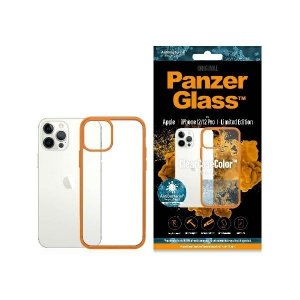 PanzerGlass ClearCase iPhone 12/12 Pro Orange AB