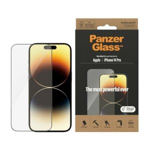 PanzerGlass Ultra-Wide Fit iPhone 14 Pro 6,1 Screen Protection Antibacterial 2772