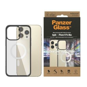 PanzerGlass ClearCase MagSafe iPhone 14 Pro Max 6,7 Antibacterial czarny/black 0416