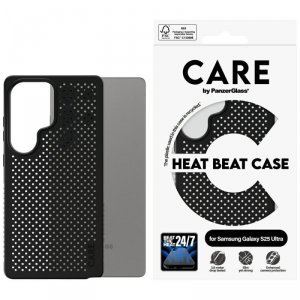Etui CARE by PanzerGlass Feature Heat    Beat do Samsung Galaxy S25 Ultra czarny