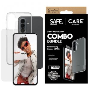 Zestaw ochronny CARE by PanzerGlass Fashion 2w1 Etui+Szkło do Samsung Galaxy A37 5G przezroczysty 