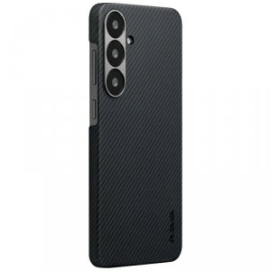 Etui PITAKA Ultra-Slim MagSafe do        Samsung Galaxy S25 czarno szary