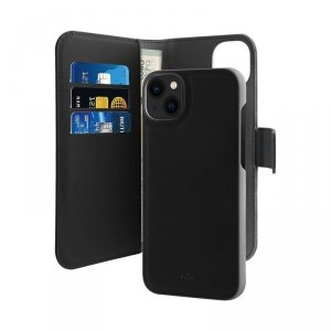 Puro Wallet Detachable iPhone 14 Plus 6,7 2w1 czarne/black IPC1467BOOKC3BLK