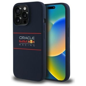 Red Bull RBHMP14L24SIHSRV iPhone 14 Pro  6.1 hardcase granatowy/navy Silicone Horizontal Logo MagSafe