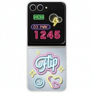 Etui Samsung EF-ZF741CTEGWW Z Flip6 F741przezroczysty/transparent FlipSuit Case