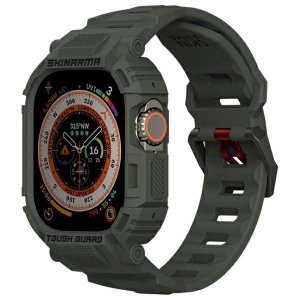 Skinarma pasek+etui Mecha 2in1 Apple     Watch 49mm oliwkowy/olive
