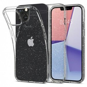 Spigen Liquid Crystal Glitter iPhone 13 / 14 / 15 6.1 crystal quartz 48110