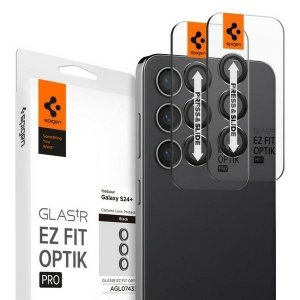 Spigen Optik.Tr Camera Sam S24+ S926 EZ FIT Lens 2szt/2pcs czarny/black AGL07433