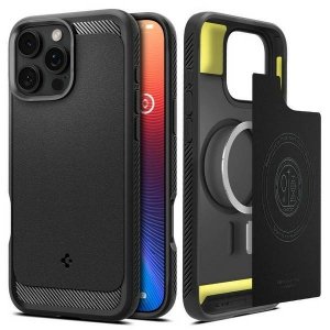 Spigen Rugged Armor iPhone 16 Pro Max    6.9 czarny mat/black matte ACS07986