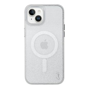 UNIQ etui Coehl Lumino iPhone 14 Plus / 15 Plus 6.7 srebrny/sparkling silver