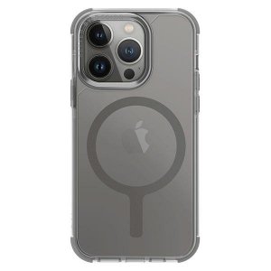 UNIQ etui Combat iPhone 15 Pro Max 6.7 Magclick Charging szary/frost grey