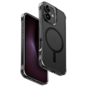 UNIQ etui LifePro Xtreme iPhone 16 6.1 Magclick Charging czarny/frost smoke