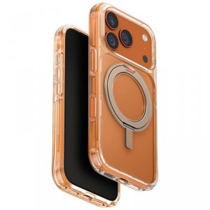 Etui UNIQ Swivix do iPhone 17 Pro – Obrotowa Podstawka 360 – MagSafe – Złote