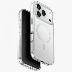 Etui UNIQ Clario do iPhone 17 Pro        Magclick Charging przezroczysty
