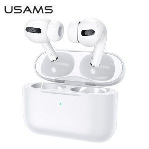 USAMS Słuchawki Bluetooth 5.0 TWS YSseries bezprzewodowe biały/white BHUYS01