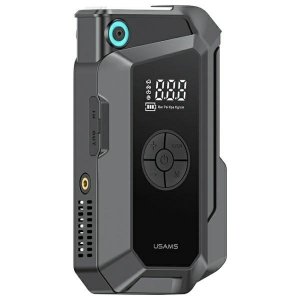 USAMS Jumpstarter Powerbank 8000mAh +    wbudowana latarka czarny/black ZB287