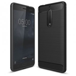 Etui TPU Carbon do Nokia 5 czarny/black