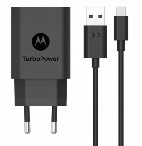 Oryginalna ładowarka sieciowa Motorola TurboPower SC-52 QC 3.0 18W  + kabel typ-c MOTO G6 G6+ G7 Power G8 G8+ G9+