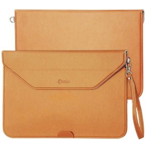 VAKOO ENVELOPE STYLE - Skórzane etui MacBook AIR PRO 13-13.3 (brązowe)