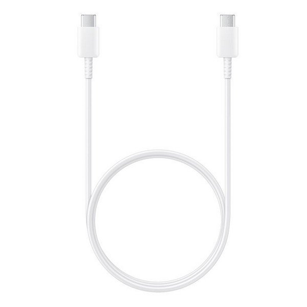 Oryginalny Kabel Samsung EP-DA705BW 3A 1m. USB-C - USB-C biały/white