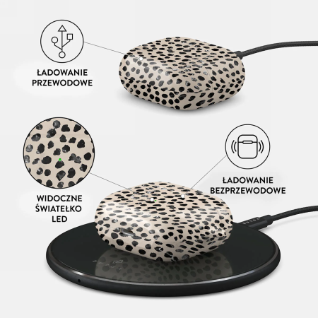 Burga - obudowa ochronna do AirPods 3 (Almond Latte)