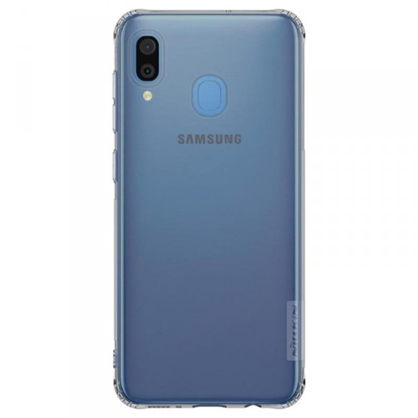 Nillkin Nature żelowe etui pokrowiec ultra slim Samsung Galaxy A30 / A20 grey