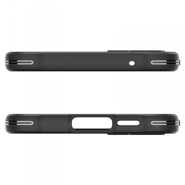ETUI SPIGEN  RUGGED ARMOR GALAXY A55 5G MATTE BLACK