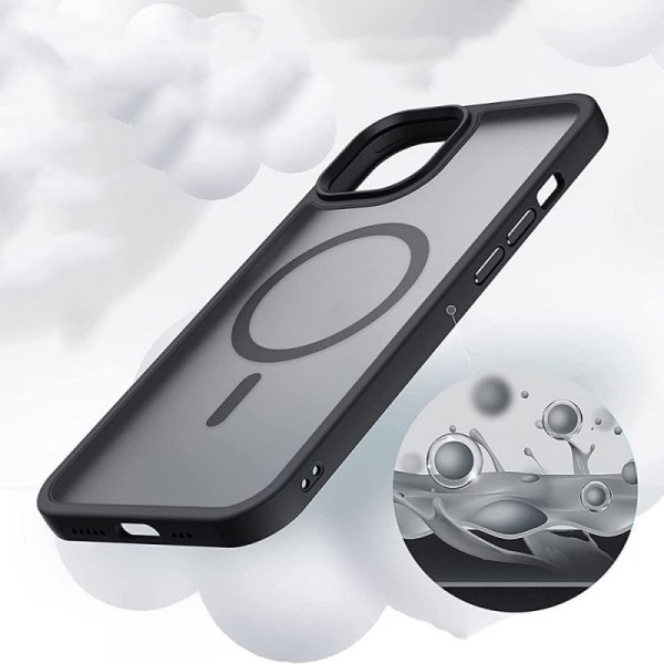 ETUI PLECKI CASE NAKŁADKA TECH-PROTECT  MAGMAT MAGSAFE IPHONE 13 MATTE BLACK