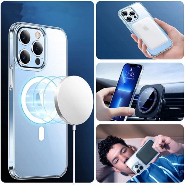 ETUI PLECKI CASE NAKŁADKA TECH-PROTECT  MAGMAT MAGSAFE IPHONE 11 PRO CLEAR