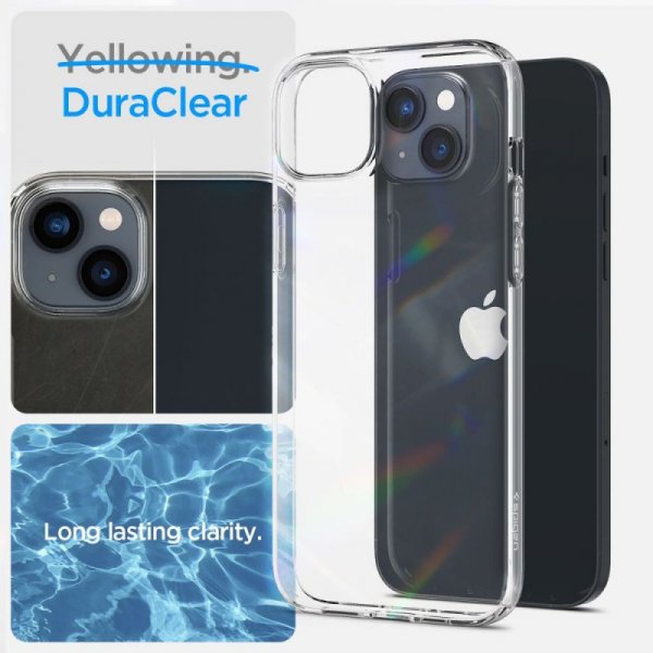 ETUI SPIGEN  CRYSTAL PACK IPHONE 14 PLUS / 15 PLUS CRYSTAL CLEAR